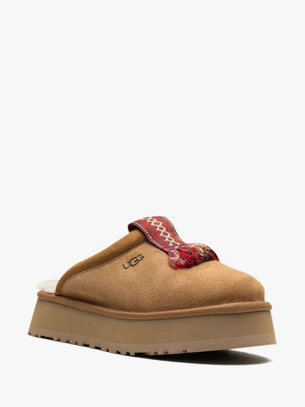 NEW UGG women's tazzle clog in chestnut